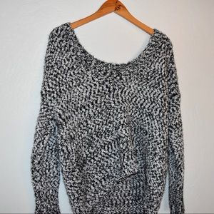 YesLola Black & White Knitted Sweater